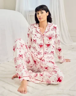Cherub Print Long Pyjama Set