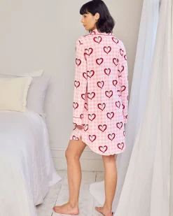 Chilli Heart Print Nightshirt