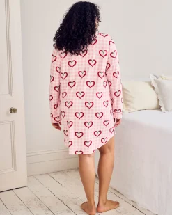 Chilli Heart Print Nightshirt