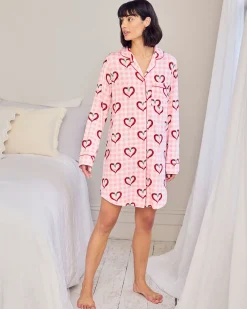 Chilli Heart Print Nightshirt