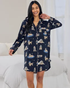 Cockapoo Snooze Print Nightshirt