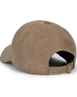 Corduroy Embroidered Logo Baseball Cap