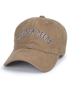 Corduroy Embroidered Logo Baseball Cap