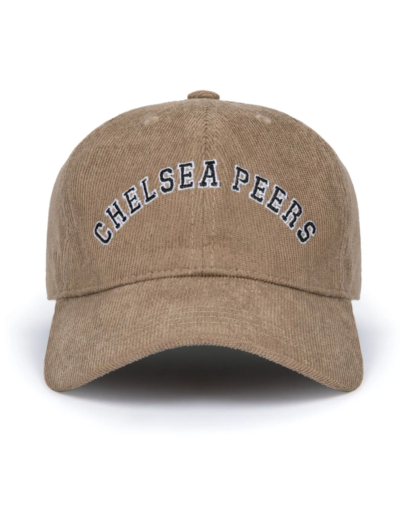 Corduroy Embroidered Logo Baseball Cap
