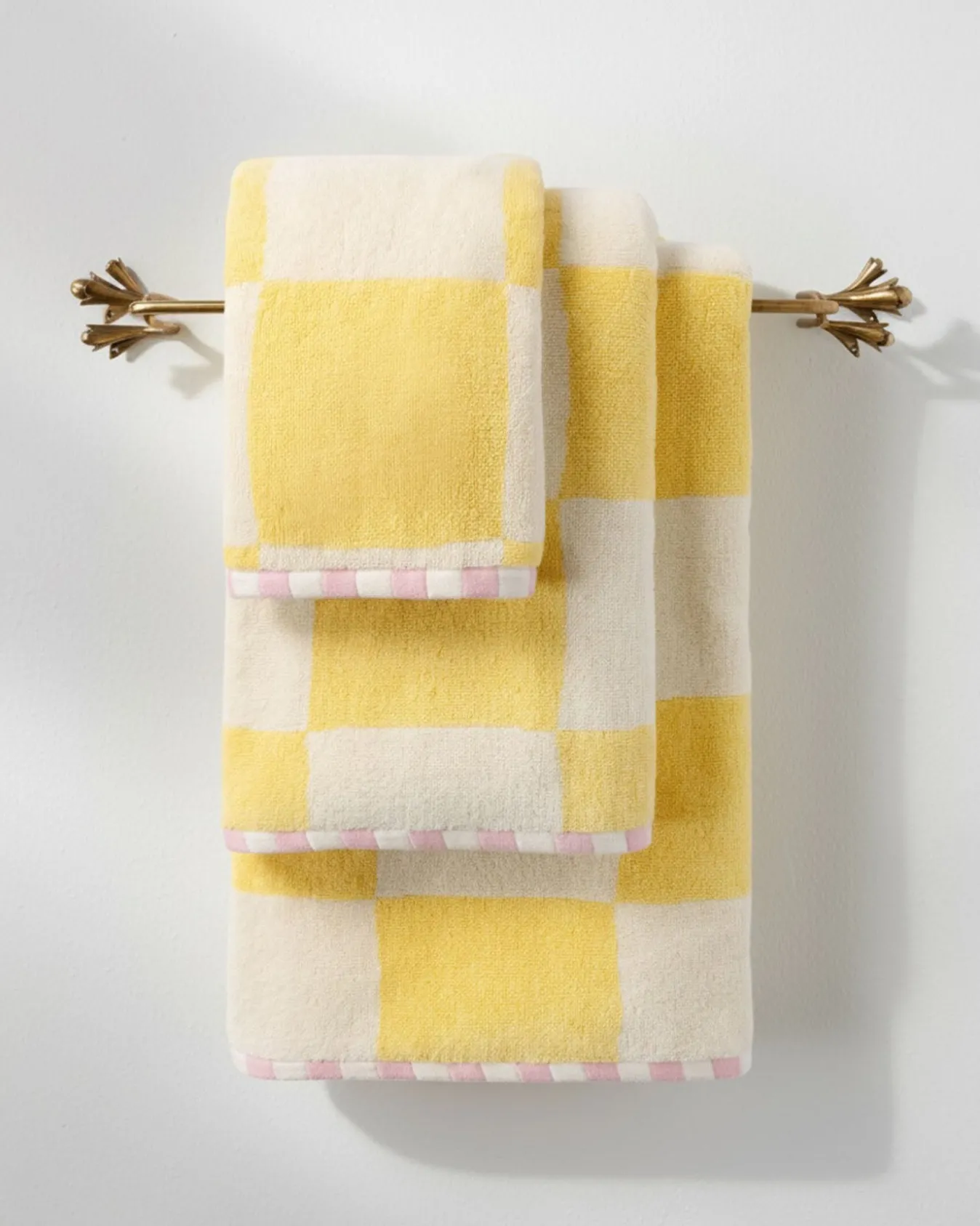 Cotton Checkerboard Towel
