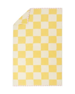 Cotton Checkerboard Towel