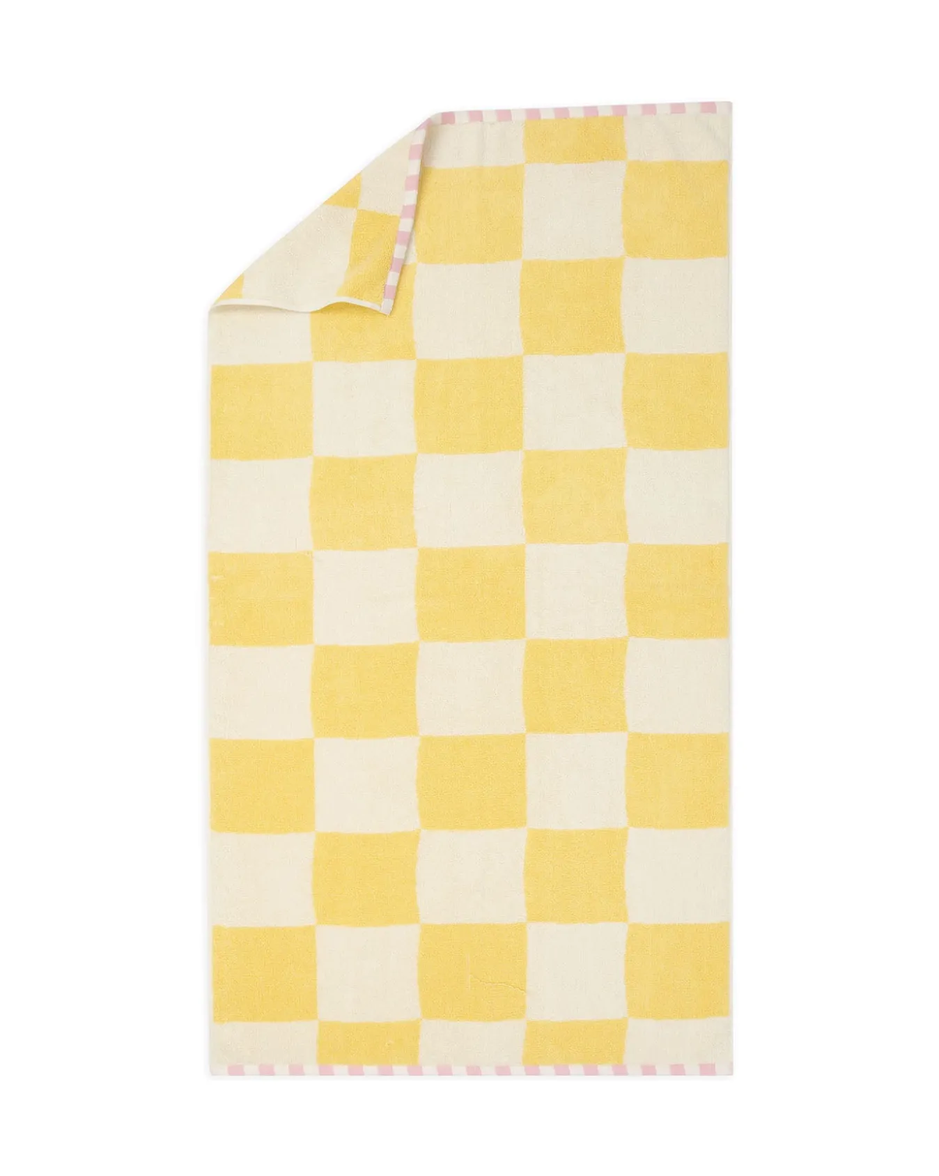 Cotton Checkerboard Towel