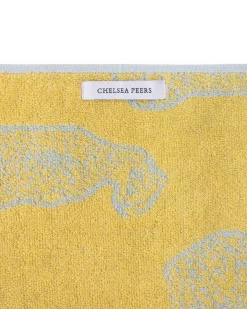 Cotton Resting Leopard Print Towel