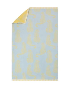 Cotton Resting Leopard Print Towel
