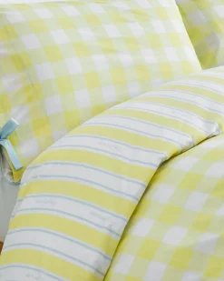 Cotton Time For A Nap Print Reversible Bedding Set