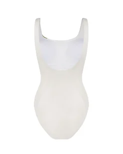 Crinkle Olive Oil Swimsuit