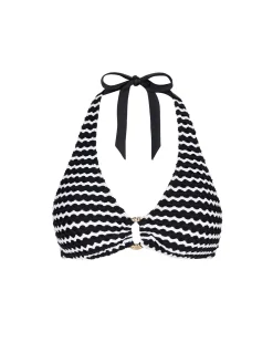 Crochet Halterneck Bikini Top