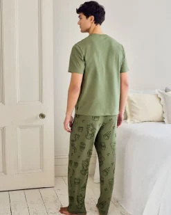 Daily Grind Print Long Pyjama Set