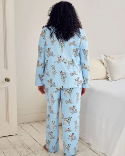 Dalmatian Dogs Print Long Pyjama Set