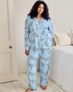 Dalmatian Dogs Print Long Pyjama Set