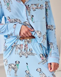Dalmatian Dogs Print Long Pyjama Set