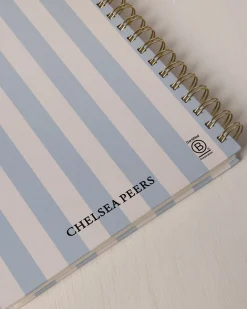 Deli Stripe Print Hardback Spiral Recipe Journal