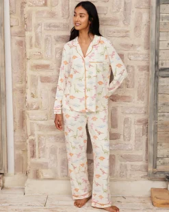 Dinosaur Print Long Pyjama Set