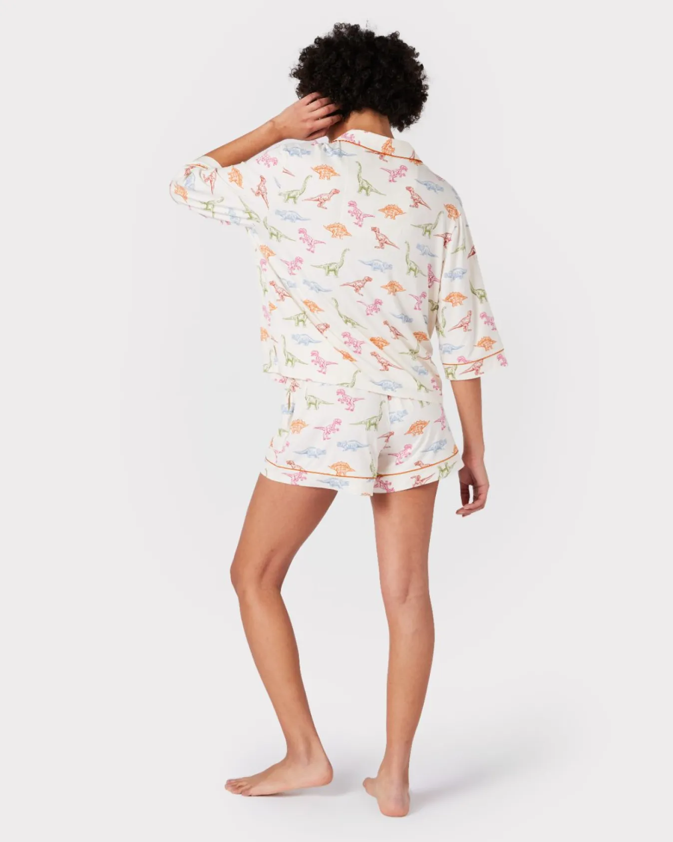 Dinosaur Print Short Pyjama Set