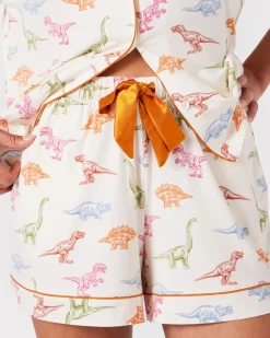 Dinosaur Print Short Pyjama Set