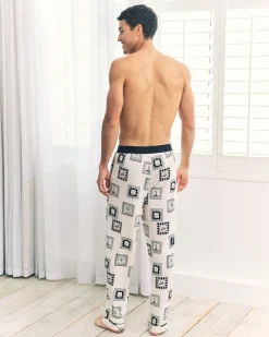 Fairway Frames Print Long Pyjama Bottoms