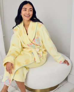 Fleece Slow Mornings Dressing Gown