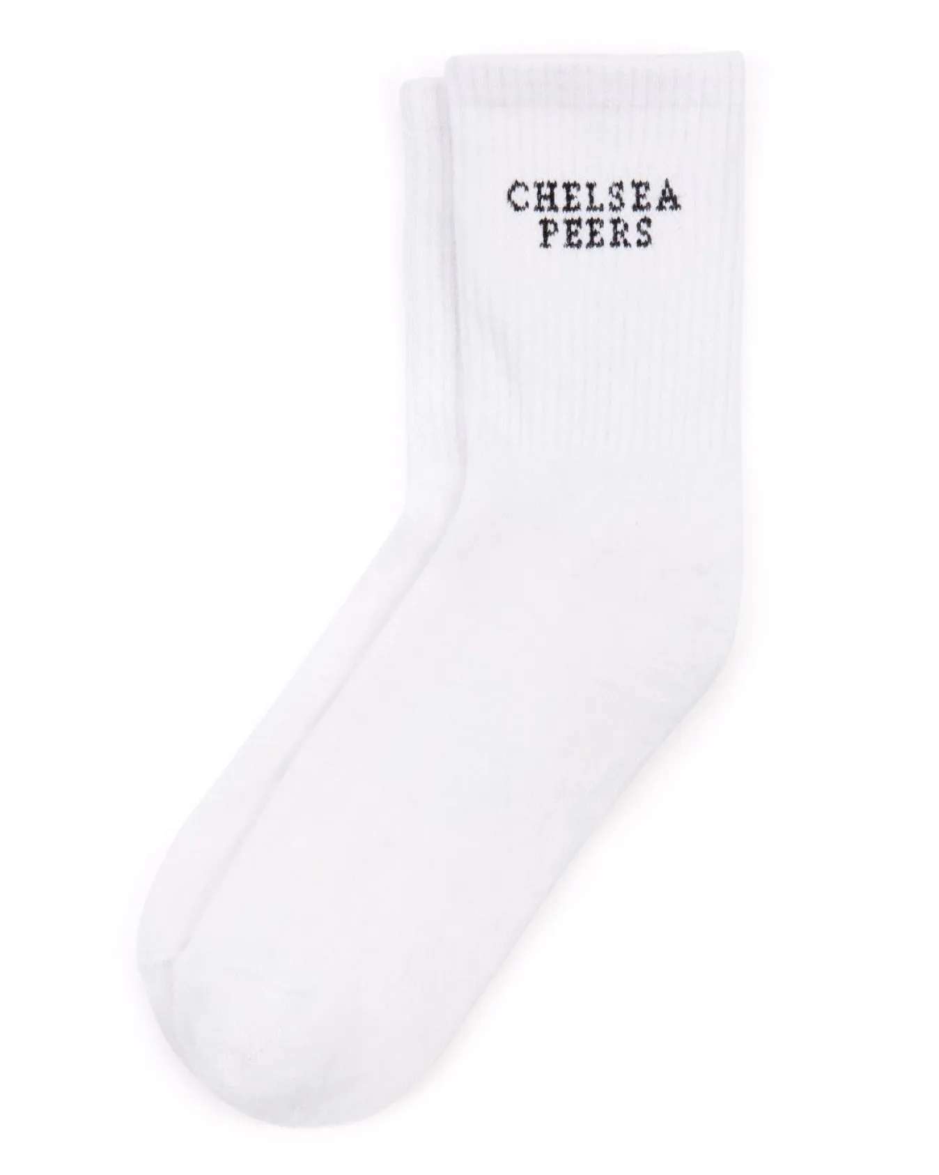 Jacquard Logo Crew Socks