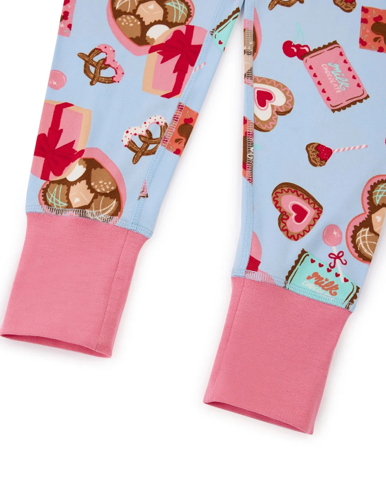Kids Chocolate Box Print Long Pyjama Set
