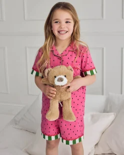 Kids Organic Cotton Watermelon Print Short Pyjama Set