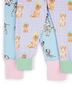 Kids Two Pack Spa Dogs / Dalmatians Long Pyjama Sets