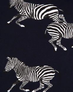 Kids Zebra Print Long Pyjama Set