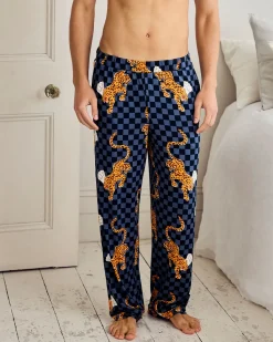 Leopard Chef Print Long Pyjama Bottoms