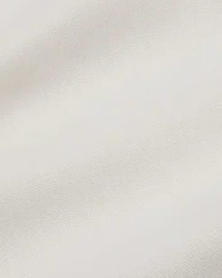 Linen-Blend Embroidered Shirt - White