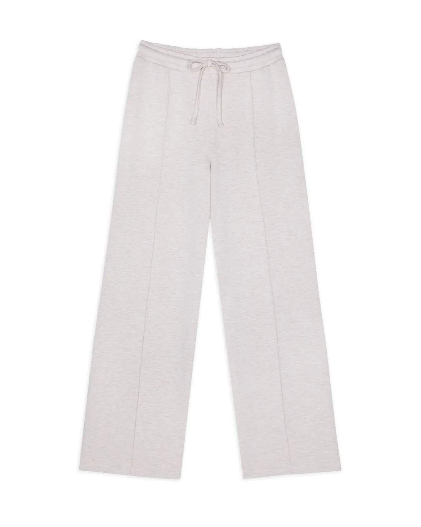 LuxeComfort Scuba Joggers - Beige Marl