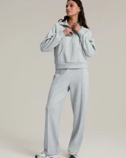 LuxeComfort Scuba Joggers - Grey Marl