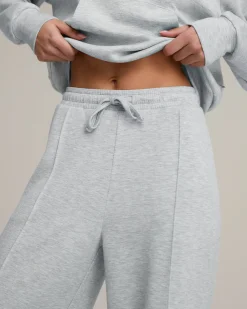 LuxeComfort Scuba Joggers - Grey Marl