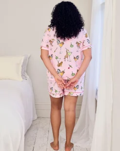 Martini Animals Print Short Pyjama Set