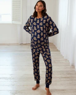 Maternity Cockapoo Print Long Pyjama Set