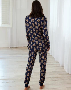 Maternity Cockapoo Print Long Pyjama Set