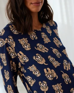 Maternity Cockapoo Print Long Pyjama Set