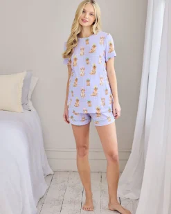 Maternity Spa Dogs Short Pyjama Set