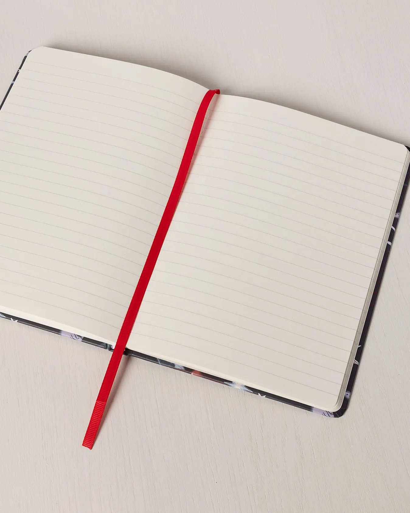 Mystic Moon Print Hardback Lined Notebook