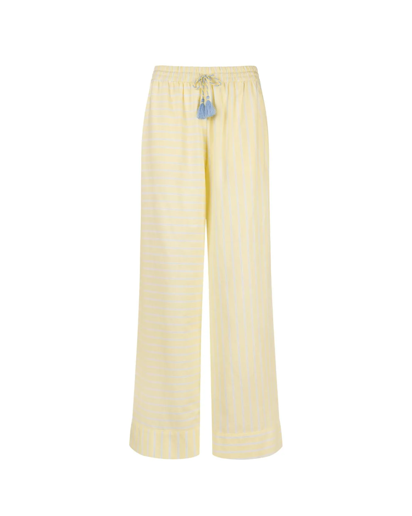 Organic Cotton Butter Stripe Trousers