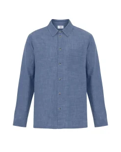 Organic Cotton Chambray Long Sleeve Shirt