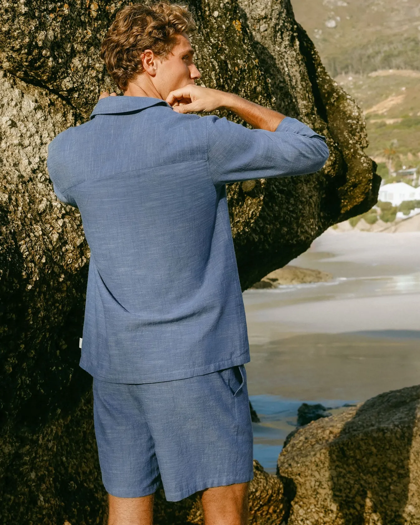 Organic Cotton Chambray Long Sleeve Shirt