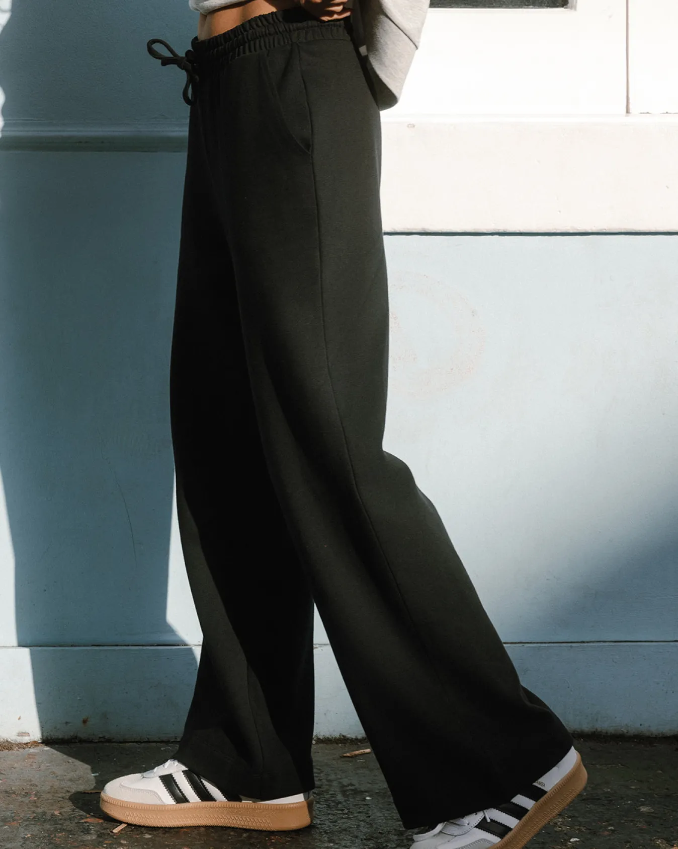 Organic Cotton Joggers - Black