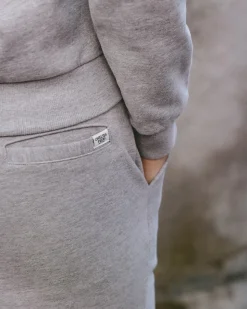 Organic Cotton Joggers - Grey Marl