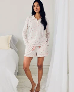 Organic Cotton Suit Stripe Print Short Pyjama Set