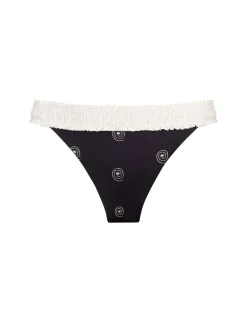 Palm Loop Print Bikini Bottoms