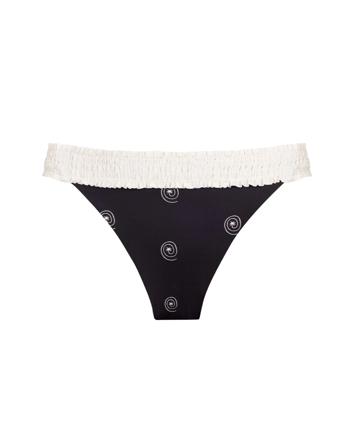 Palm Loop Print Bikini Bottoms
